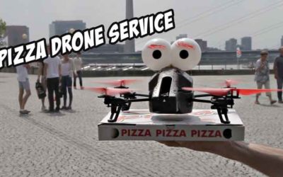 Pizza Drone Service – Zweiter Teil der Drohnen Serie