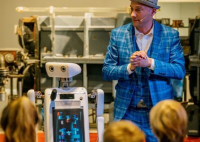 Roboter-Show beim Museumsmeilenfest Deutsches Museum Bonn