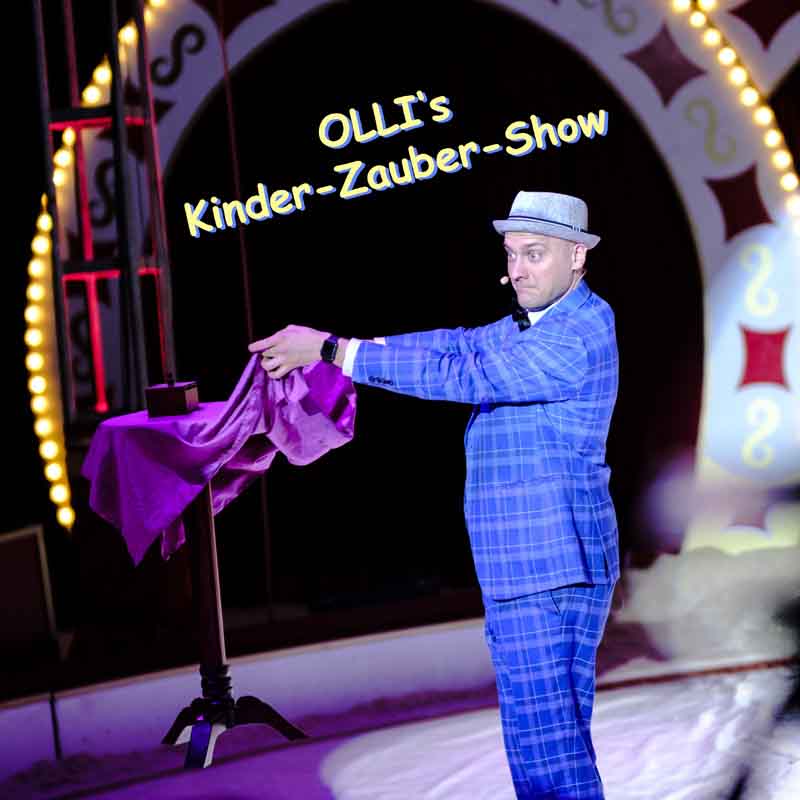 Olli's Kinder-Zauber-Show im historischen Klärwerk Krefeld zum 650 jährigen Jubiläum der Stadt Krefeld