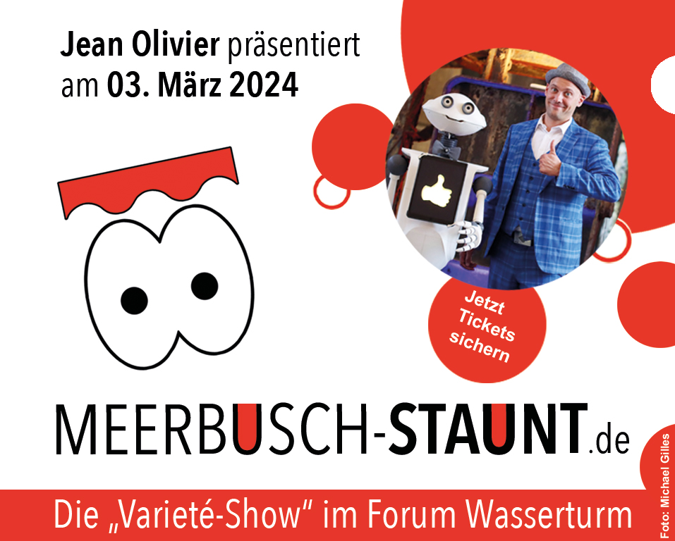 Meerbusch Staunt die Varieté- und Zaubershow mit Jean Olivier & Friends
