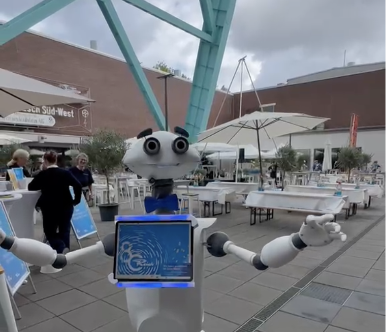 Roboter Sparky im Bergbau Museum Bochum